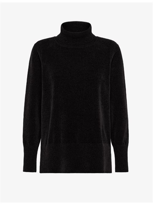 VELVET VENT TURTLENECK WOM KNIT RRD- ROBERTO RICCI DESIGN | W2563110 BLACK